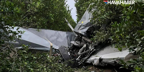 Adana’da eğitim uçağı düştü, 2 kişi yaralandı