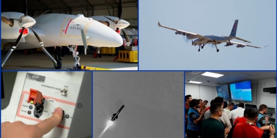 Bayraktar AKINCI, ALPAGUT ve EREN mühimmatlarıyla başarılı atışlar gerçekleştirdi