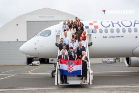 Croatia Airlines Filosunu Güçlendirdi Altıncı Airbus A220 Zagreb’e Ulaştı