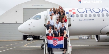 Croatia Airlines Filosunu Güçlendirdi Altıncı Airbus A220 Zagreb’e Ulaştı