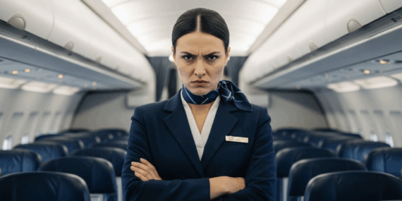 Hepimiz Kolay Sanıyoruz Ama… Hostesler Havada Meğer Bu Sorunlarla da Baş Ediyormuş