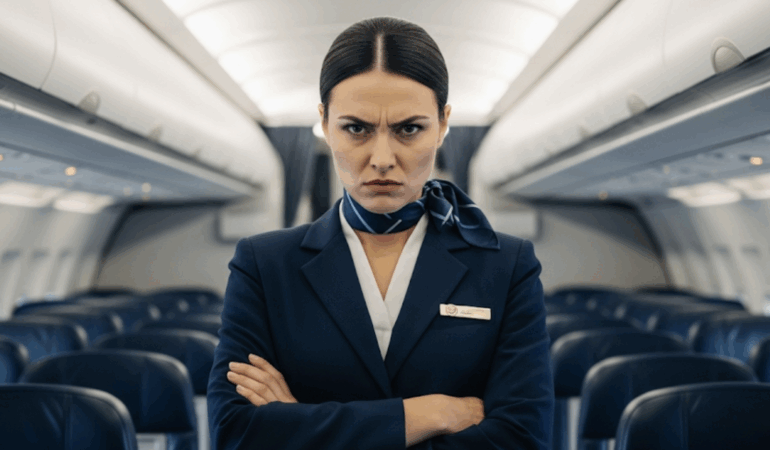 Hepimiz Kolay Sanıyoruz Ama… Hostesler Havada Meğer Bu Sorunlarla da Baş Ediyormuş