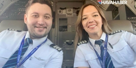 Kaptan Pilot Kardeşler Aynı Kokpitte: Buse ve Tolga Köksal’dan Unutulmaz Uçuş