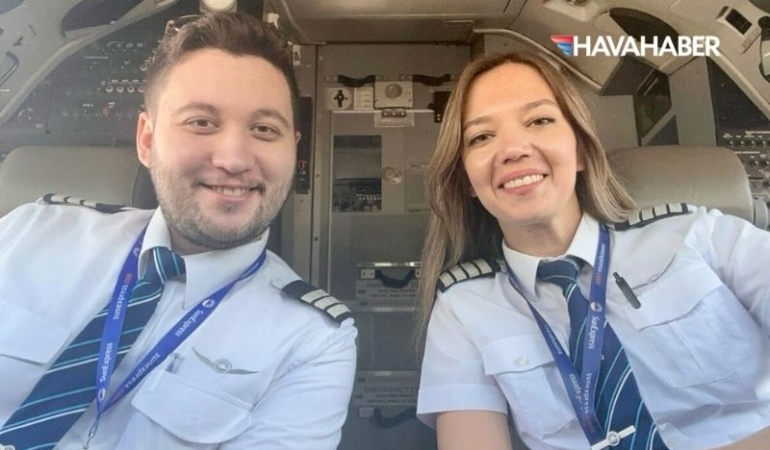 Kaptan Pilot Kardeşler Aynı Kokpitte: Buse ve Tolga Köksal’dan Unutulmaz Uçuş