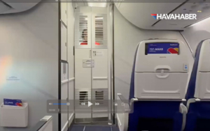 Southwest-Airlines,-Kokpit-İçin-İkincil-Güvenlik-Bariyerli-İlk-Uçağını-Uçurdu-