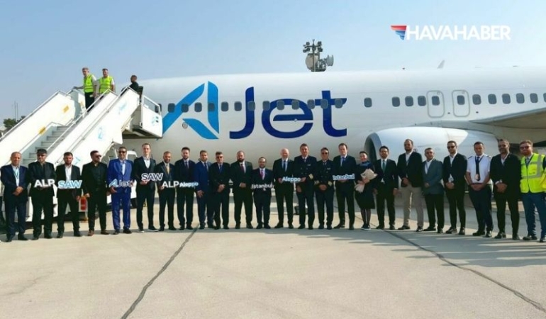 THY’nin ardından AJet’in Halep seferleri başladı