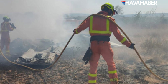 İspanya’da Uçak Düştü: 2 Kişi Hayatını Kaybetti