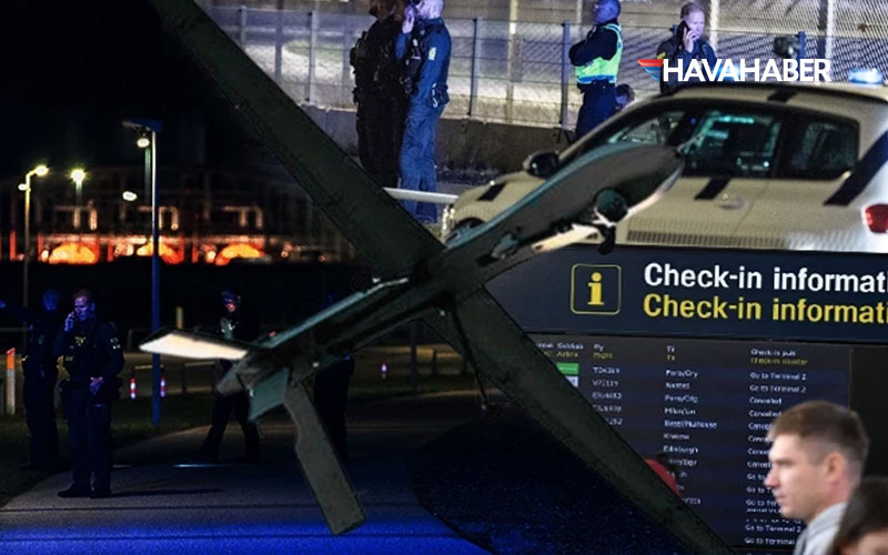 Avrupa yine saldırı altında: Kopenhag ve Oslo havalimanları felç oldu!