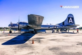 Boeing XB-29 bombardıman uçağı.