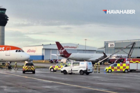 Manchester-Havalimanı’nda-kaza--Push-back-aracı-easyJet-uçağına-çarptı