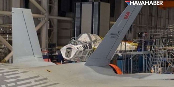 Milli Muharip Uçak KAAN’ın P1 prototipi ilk kez görüntülendi