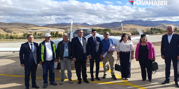 Nuri Demirağ’ın Sivas’ta yaptırdığı havaalanına 84 yıl sonra yeniden uçak indi
