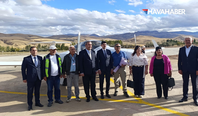 Nuri Demirağ’ın Sivas’ta yaptırdığı havaalanına 84 yıl sonra yeniden uçak indi