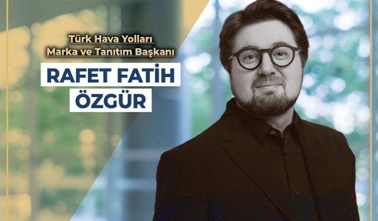 THY’nin Marka ve Tanıtım Başkanı Rafet Fatih Özgür’e büyük onur