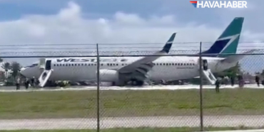 WestJet-uçağı-sert-iniş-yaptı--164-yolcu-tahliye-edildi-