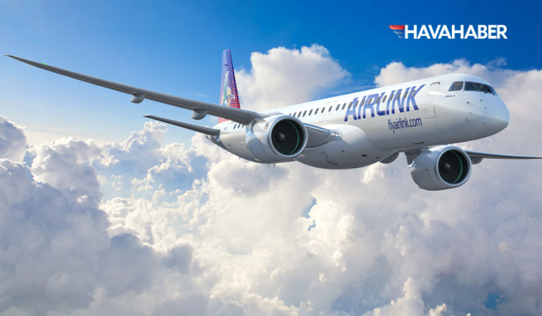 Embraer’den Güney Afrika Hamlesi: Airlink 10 Yeni E2 Uçağı Alıyor