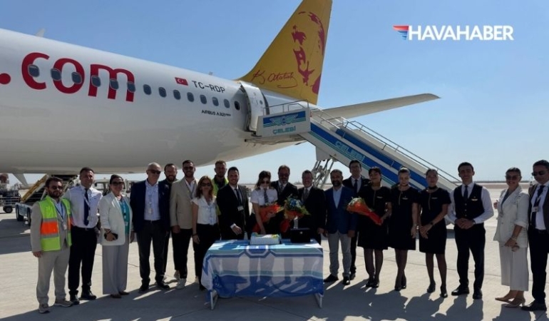 Pegasus Hatay uçuşlarına yeniden başladı