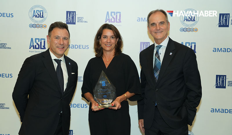 TAV’ın dört havalimanına hizmet kalitesi ödülü