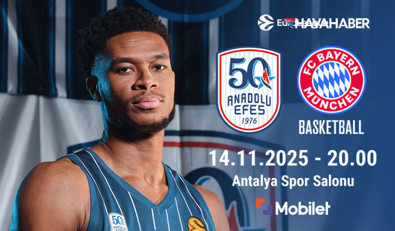 Corendon Turizm Grubu, Anadolu Efes–FC Bayern Munich EuroLeague Karşılaşmasına Antalya’da Ev Sahipliği Yapıyor