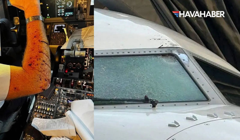 10 Bin Metrede Kokpitte Kanlı Çarpışma! United Uçağının Camını Patlatan O “Gizemli Cisim” Belli Oldu!