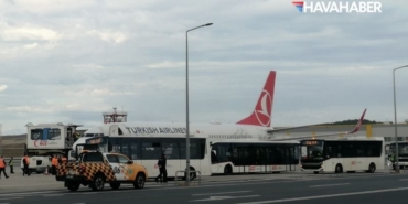 İsrail'in alıkoyduğu aktivistleri Türkiye'ye getiren THY uçağı İstanbul'a ulaştı
