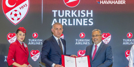 Türkiye Futbol Federasyonu, Türk Hava Yolları ile sponsorluk anlaşmasını yeniledi