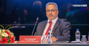 Türk Hava Yolları (THY) Yönetim Kurulu Başkanı Prof. Dr. Ahmet Bolat,