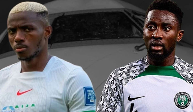 Nijerya Milli Futbol Takımı uçağı, camındaki çatlak sebebiyle acil iniş yaptı: Wilfred Ndidi ve Victor Osimhen uçaktaydı