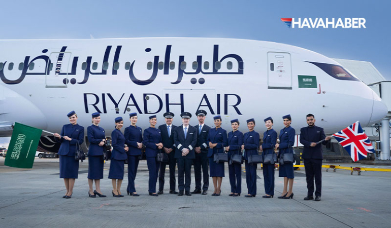 Gökyüzünde Yeni Bir Dev Doğdu! Suudi Arabistan’ın Milyar Dolarlık Havayolu Riyadh Air, Tarihinin İlk Uçuşunu Yaptı!