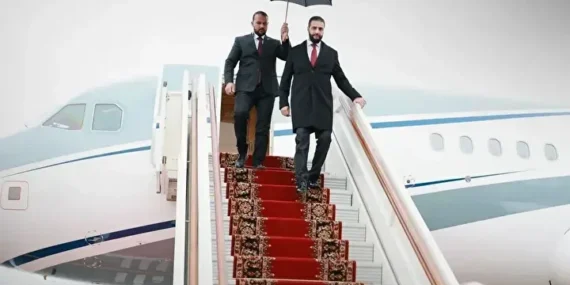 Şara’nın uçağında dikkat çeken İran detayı!