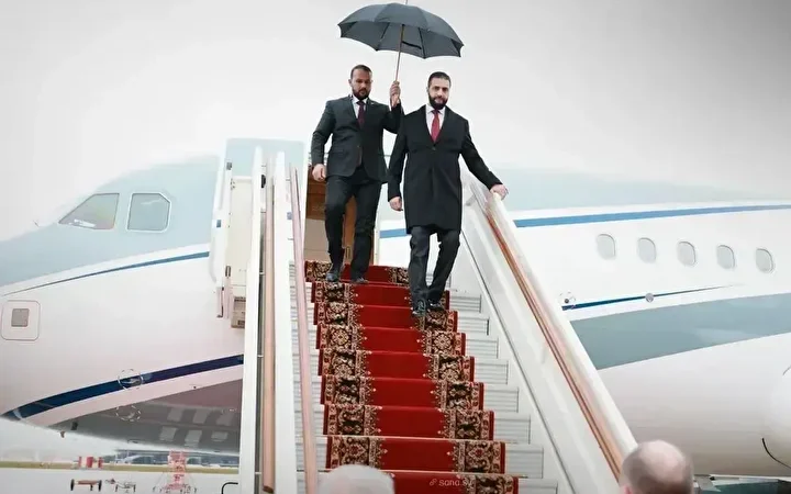 Şara’nın uçağında dikkat çeken İran detayı!