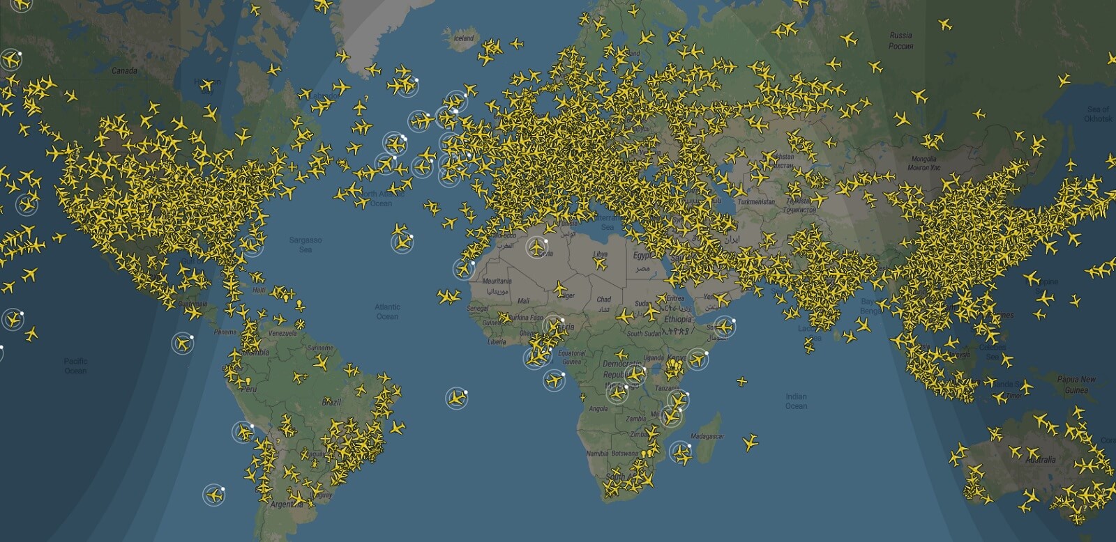 Havadaki Uçakların Takibi Nasıl Yapılır? Adeta Sihirli Bir Teknolojiyle Yapılıyormuş