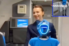 Dünyada-Bir-İlk--Robot-Hostes-Resmen-Göreve-Başladı!