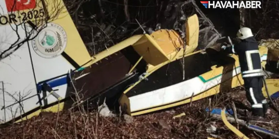 Hırvatistan’da Orman Genel Müdürlüğüne ait yangın söndürme uçağı düştü: Pilotu şehit oldu