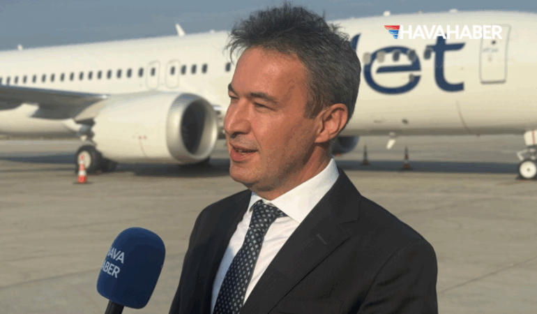 AJet Genel Müdürü Kerem Sarp HavaHaber’e konuştu: “Yolcularımız artık uçakta internet kullanabilecek”