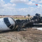 Kongo'da-Bakanlık-Heyetini-Taşıyan-Uçak-İnişte-Alev-Topuna-Döndü!