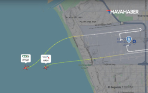 Los-Angeles’ta-tehlikeli-anlar--İki-yolcu-uçağı-havada-çarpışmaktan-son-anda-kurtuldu