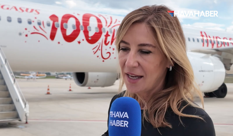 Pegasus CEO’su Güliz Öztürk’ten HavaHaber’e özel açıklamalar: 2026’da 8 yeni uçak filoya katılacak