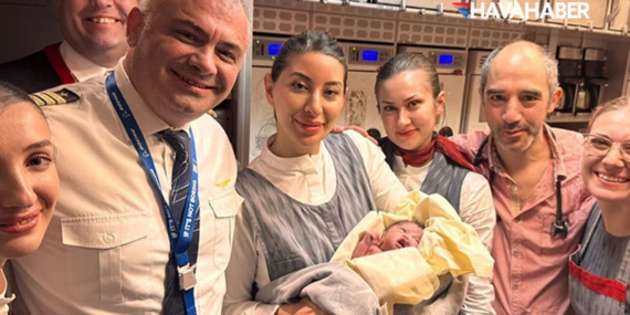 İstanbul–Manila Uçağında Sürpriz Doğum: Filipinli yolcu THY uçağında doğum yaptı