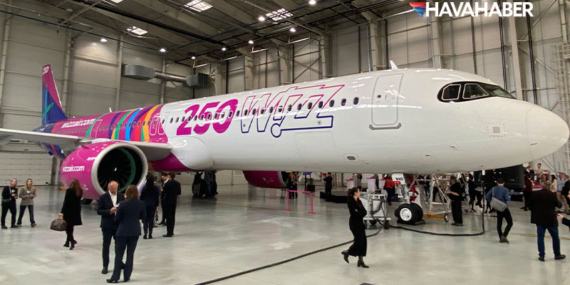 Wizz Air, 250’nci uçağını tanıttı!
