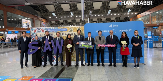 AJet’in İstanbul-Prag seferleri başladı