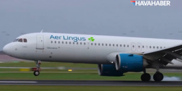 Aer Lingus sert iniş