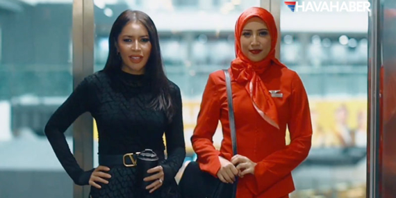 AirAsia’dan Üniforma Politikasında Değişiklik: Kabin Ekibine Başörtüsü Serbestliği