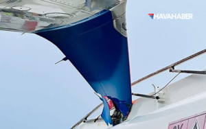 Flydubai-uçağına-apron-kazası--Yakıt-tankeri-kanada-çarptı