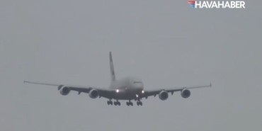 Kötü hava PSG’nin Bilbao inişini zorlaştırdı Uçak manevra yapmak zorunda kaldı