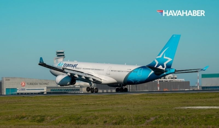 Kuzey Amerika’dan İGA İstanbul Havalimanı’na ilk düzenli uçuş: Air Transat seferlerine başladı