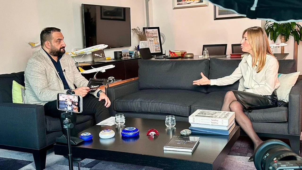 Pegasus Hava Yolları Genel Müdürü Güliz Öztürk, Take Of Channel’in yapımcısı Cihan Akgün’ün CEO TALKS programına konuk oldu.