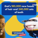 Ryanair’ın “2025 Wrapped” Paylaşımında Türkiye Detayı 3 Bin Uçuş, 180 Bin Saç ve 240 Bin Diş
