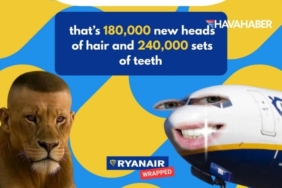 Ryanair’ın “2025 Wrapped” Paylaşımında Türkiye Detayı 3 Bin Uçuş, 180 Bin Saç ve 240 Bin Diş