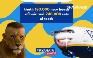 Ryanair’ın “2025 Wrapped” Paylaşımında Türkiye Detayı 3 Bin Uçuş, 180 Bin Saç ve 240 Bin Diş
